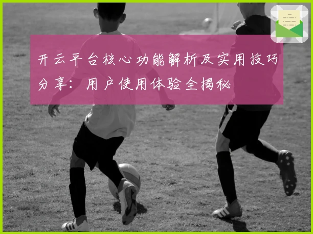 开云平台核心功能解析及实用技巧分享：用户使用体验全揭秘